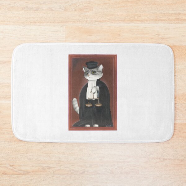 Item preview, Justice Served: A Feline Legal Advocate. For cat lovers designed and sold by gatteria.