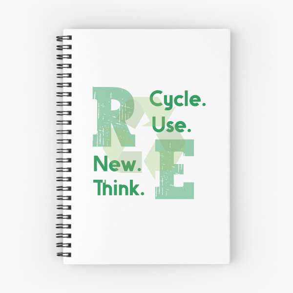 Item preview, Recycle Reuse Renew Rethink designed and sold by YomaYoo.