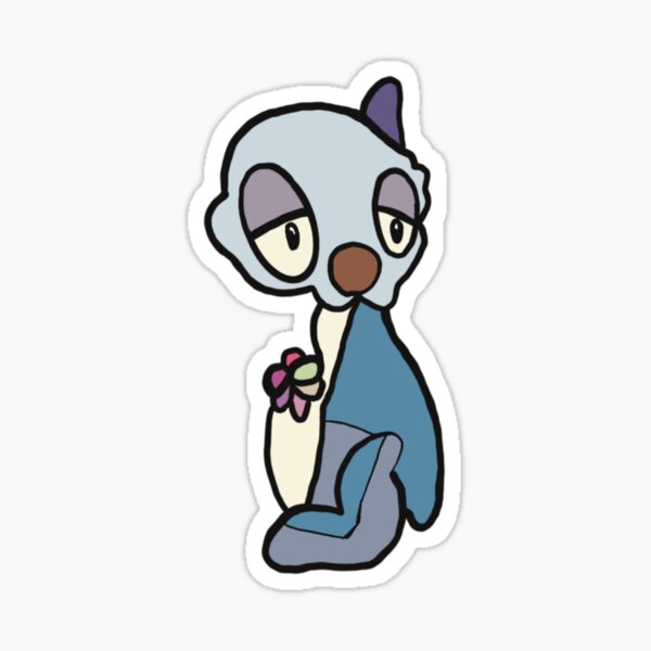 Copy of Purple Boot Guy Sticker