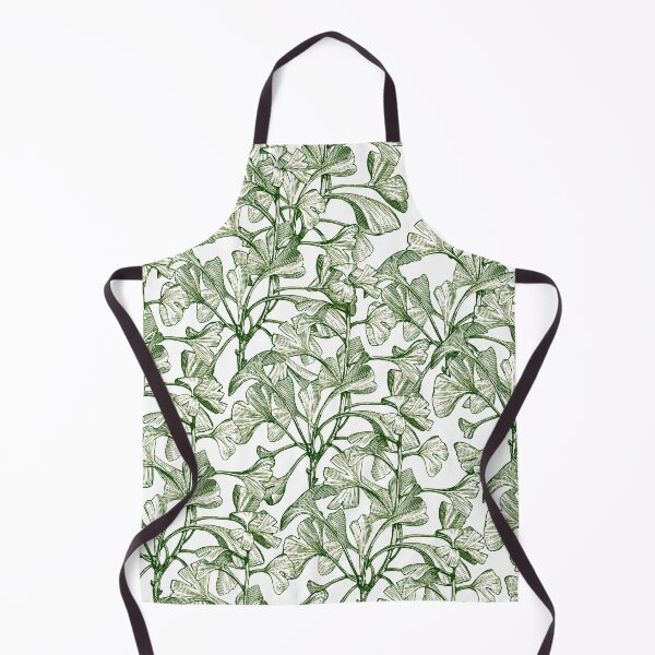 Item preview, Vintage Green Leaves, botanical pattern designed and sold by Miss-Belle.