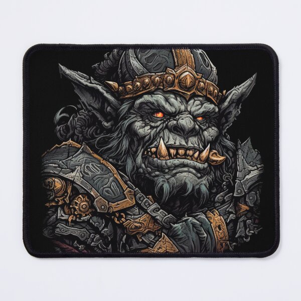 Item preview, Orc Warrior: Darkly Humorous Graphic Print designed and sold by Juuskus.