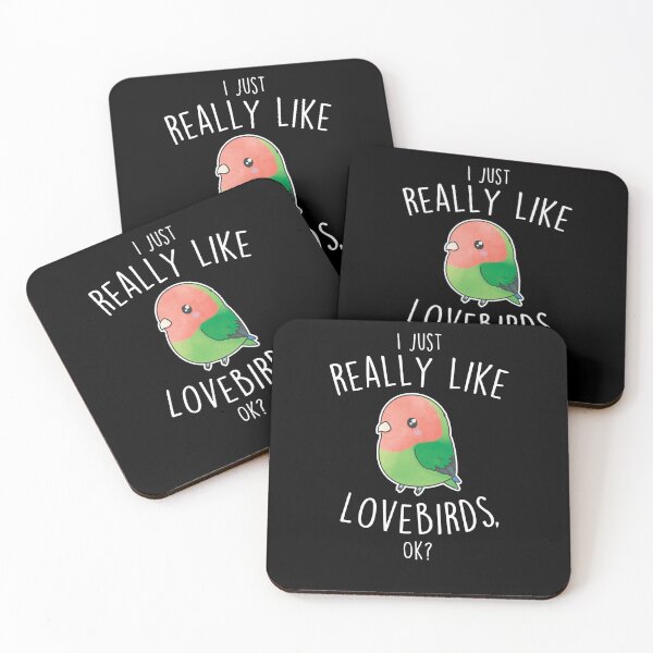 Item preview, Really Like Peach-Faced Lovebird Parrot designed and sold by Clara Hollins.