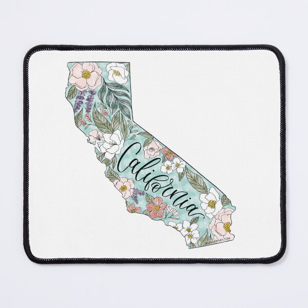 Item preview, Hand drawn California Floral designed and sold by Selena Ashley Designs.