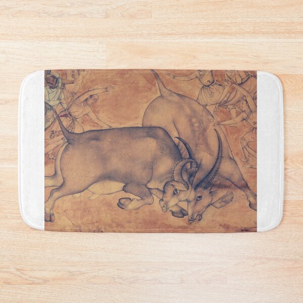 Item preview, Buffaloes in Combat| Wildlife| Animal| Nature| Combat| Battle| Horns| Power| Strength| Action| Aggressive designed and sold by RedArtG09.