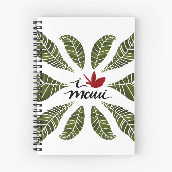Item preview, I Love Maui in Scarlet designed and sold by artsylyons.