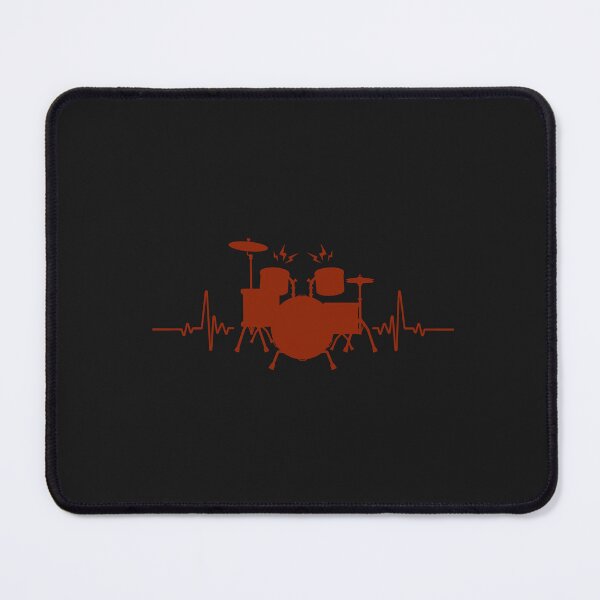 Item preview, Drums Heartbeat - Funny drummer designed and sold by SOUFIANE1991.