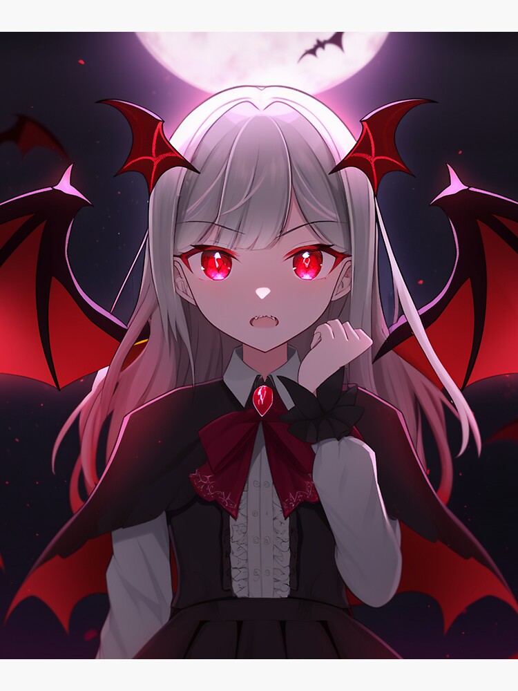 Vampire anime girl - backiee
