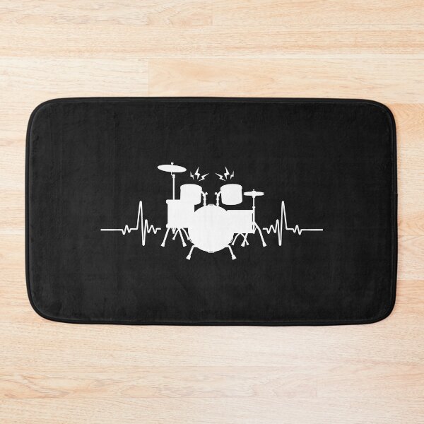 Item preview, Drums Heartbeat - Funny drummer designed and sold by SOUFIANE1991.