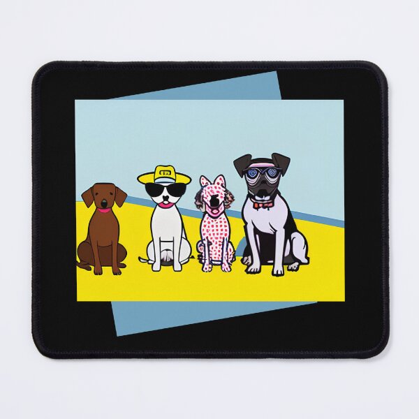 Item preview, Modern Dog Artwork designed and sold by PetSafari.