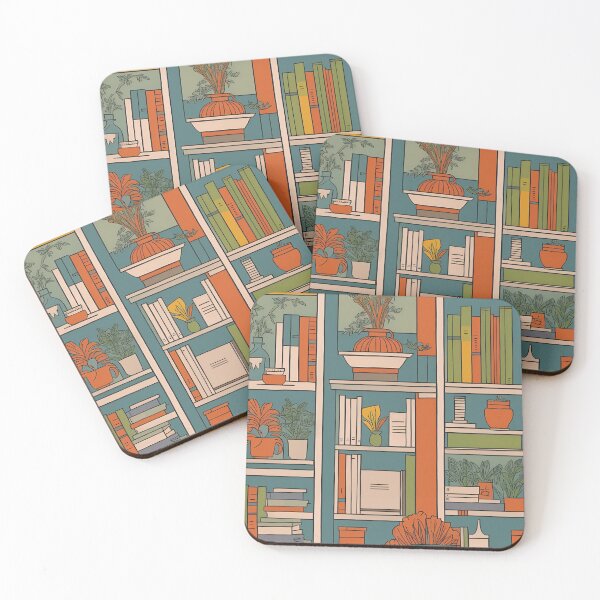 Item preview, Cozy Vintage Library designed and sold by mukraker.