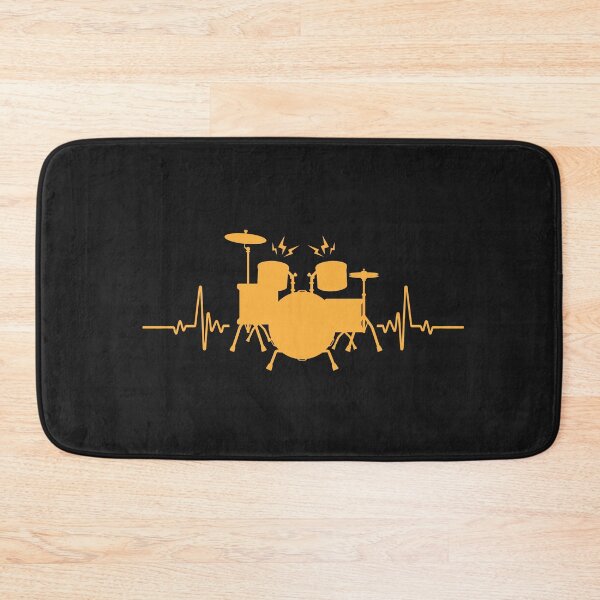Item preview, Drums Heartbeat - Funny drummer designed and sold by SOUFIANE1991.