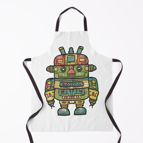 Item preview, Glitchy Robot Cute Artistic Hand Drawn Robot Sticker designed and sold by Muhammad Toqeer.