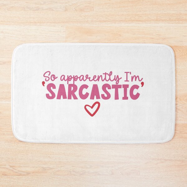 Item preview, so apparently i am sarcastic designed and sold by BGSMBOUTIQUE.