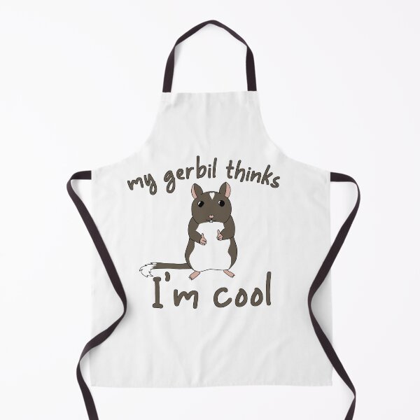 Item preview, Cute brown gerbil thinks im cool designed and sold by Becky-Marie.