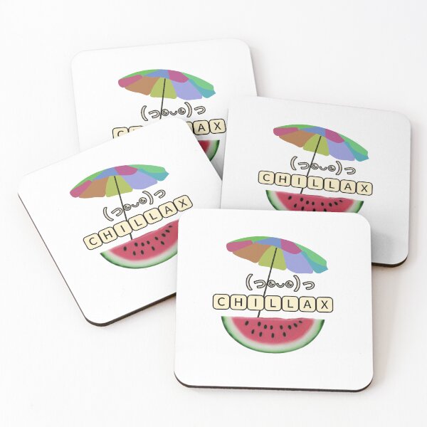 Item preview, Summer Juicy Watermelon Slice Exotic Cocktail Chillax Beach Umbrella  designed and sold by DreamingAwake1.