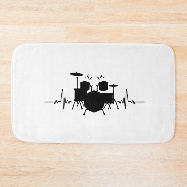 Item preview,  Drums Heartbeat - Funny drummer designed and sold by SOUFIANE1991.