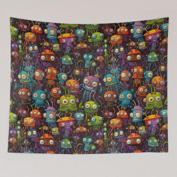 Item preview, Silly Space: Robo-bug Invasion designed and sold by AspectFoundry.