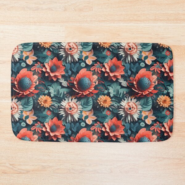 Item preview, Paper Cut Flowers Pattern designed and sold by Snifferius.