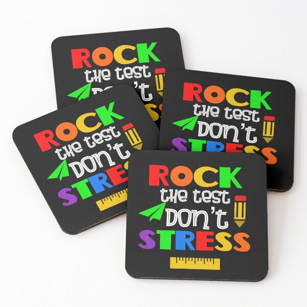 Item preview, Rock the test Don’t stress, motivation, graduation , graduating senior designed and sold by mwebba2005.