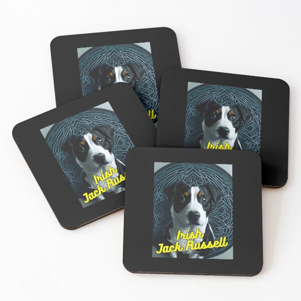 Item preview, Irish Jack Russell Green Background designed and sold by IrishPOD.
