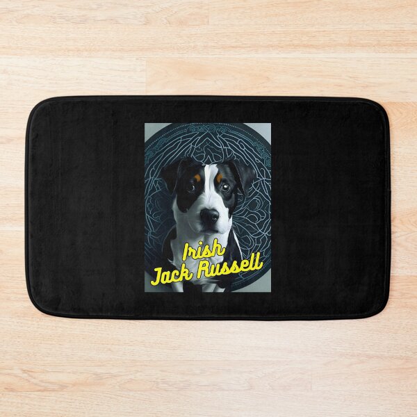 Item preview, Irish Jack Russell Green Background designed and sold by IrishPOD.