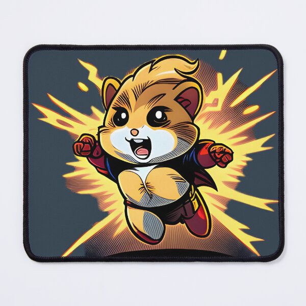 Item preview, Super hero Hamster designed and sold by Beaglekawaii.