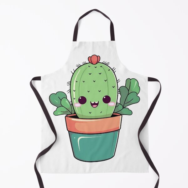 Item preview, happy kawaii cactus designed and sold by BenjaminsPlace.