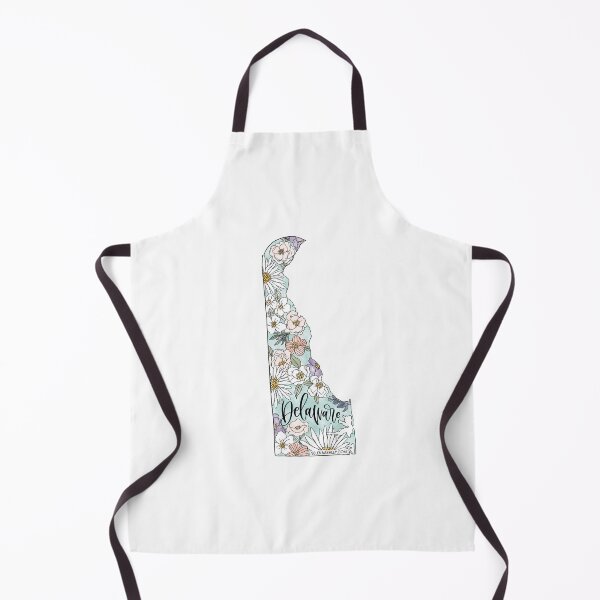Item preview, Hand drawn Delaware Floral designed and sold by Selena Ashley Designs.