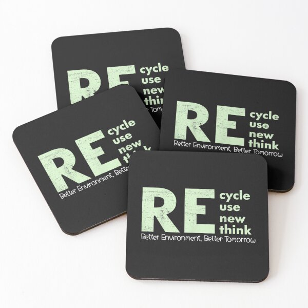 Item preview, Recycle Reuse Renew Rethink designed and sold by FeelinGGo ✅.
