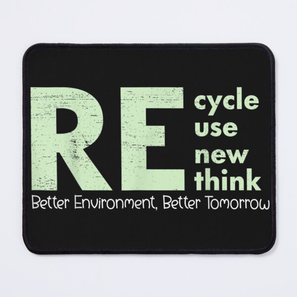 Item preview, Recycle Reuse Renew Rethink designed and sold by FeelinGGo ✅.