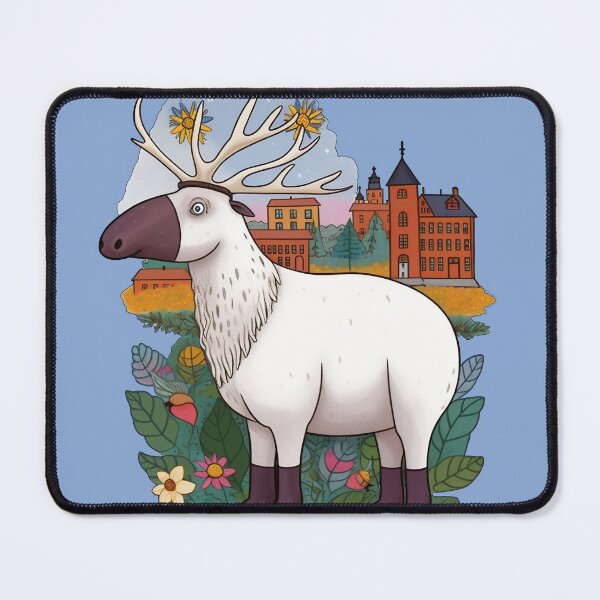 Item preview, White Moose designed and sold by Graphoteka.