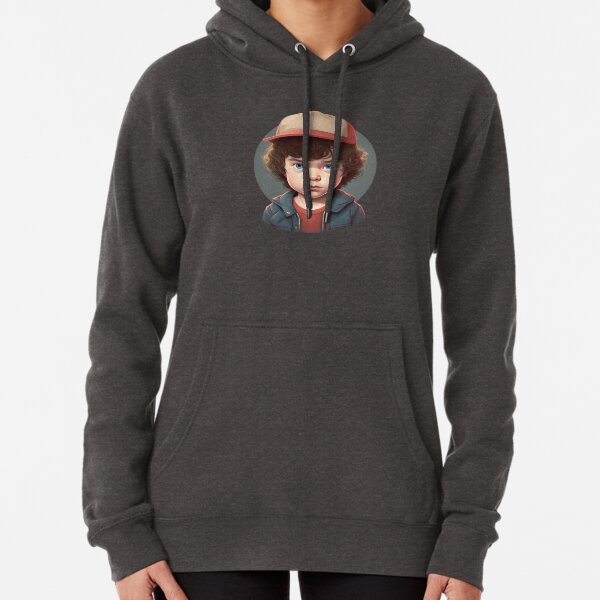 Dustin from Stranger Things, Nextflix, Cute Baby Dustin, Gaten Matarazzo Pullover Hoodie
