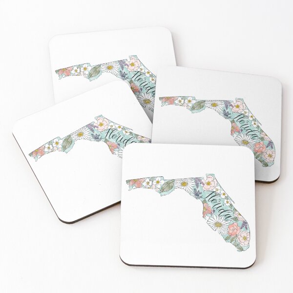 Item preview, Hand drawn Florida Floral designed and sold by Selena Ashley Designs.
