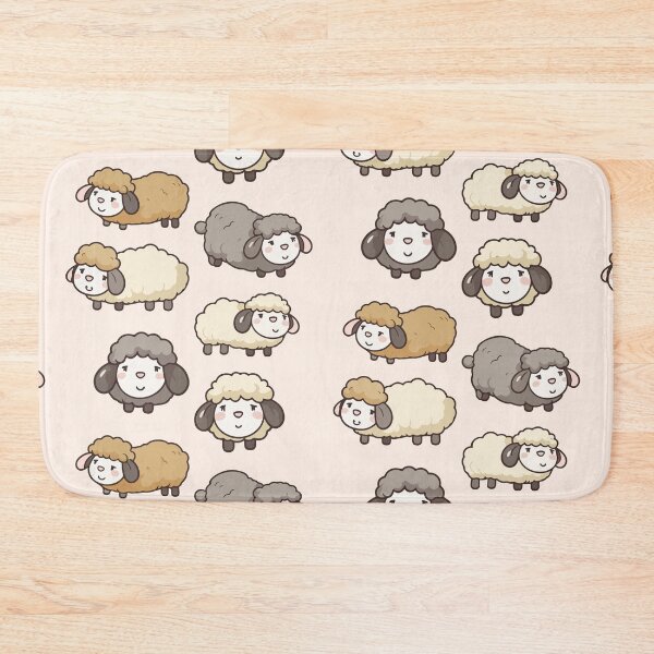 Item preview, Cute Sheep designed and sold by StickerWorlds.