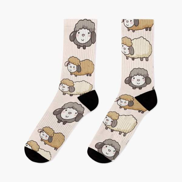 Item preview, Cute Sheep designed and sold by StickerWorlds.