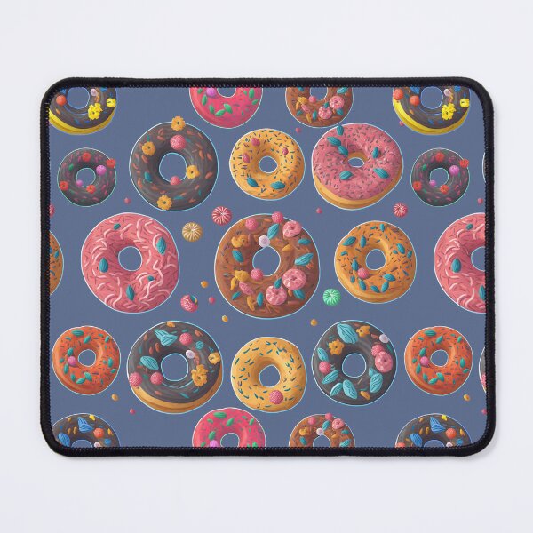 Item preview, Pink Chocolate Donuts Pattern designed and sold by Digi Artworks Store.