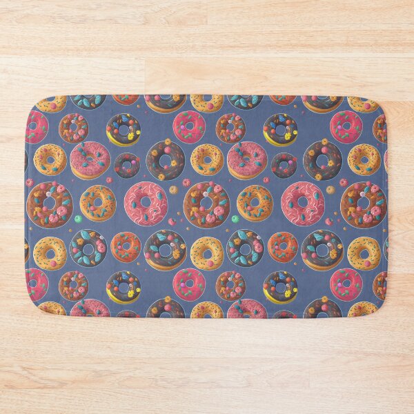Item preview, Pink Chocolate Donuts Pattern designed and sold by Digi Artworks Store.