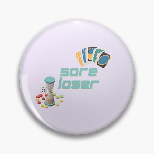 Item preview, Sore loser board game typography designed and sold by chrysarts.