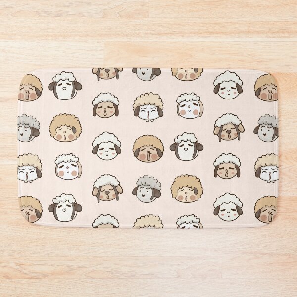 Item preview, Kawaii Sheep designed and sold by StickerWorlds.