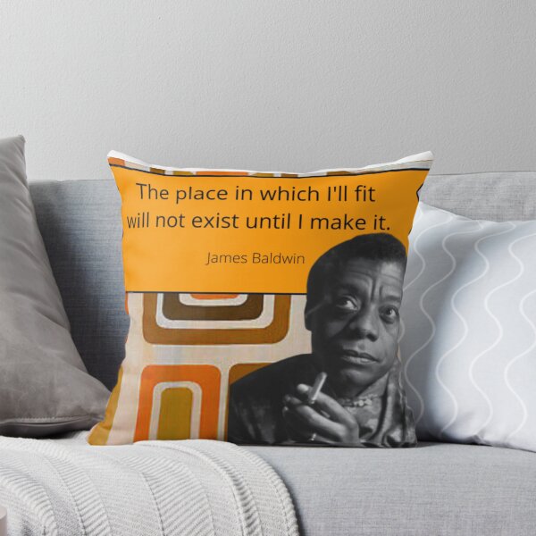 Item preview, James Baldwin Quote on Finding Your Place designed and sold by BattlestarEclectica.