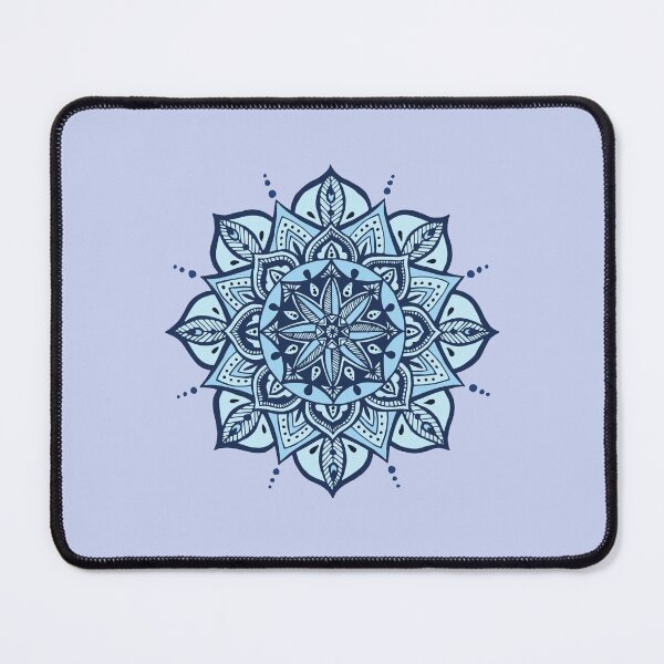 Item preview, Mandala Blue Jean Boho Denim designed and sold by StudioTina.