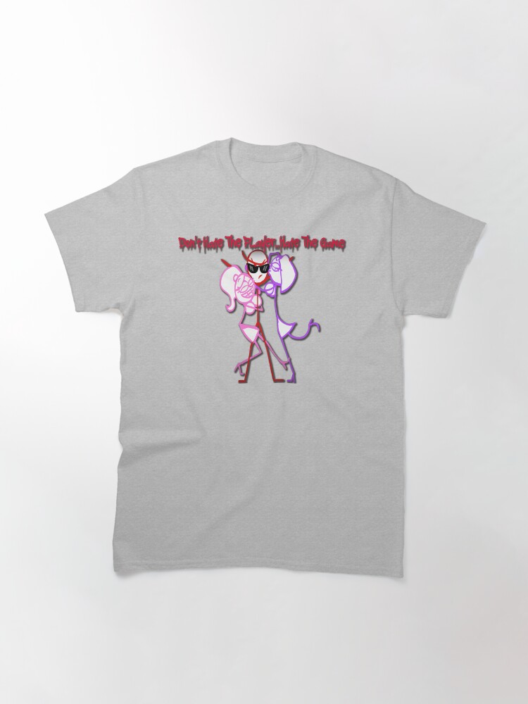 Red Pimp - Dick Figures Comedy Cartoon Classic T-Shirt
