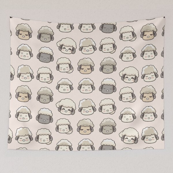 Item preview, Kawaii Sheep Pack designed and sold by StickerWorlds.