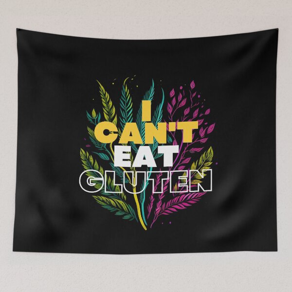 Item preview, I Cant Eat Gluten - Savoring the Gluten-Free Life: Delicious and Nutritious Without Wheat designed and sold by Chromatic-Art.