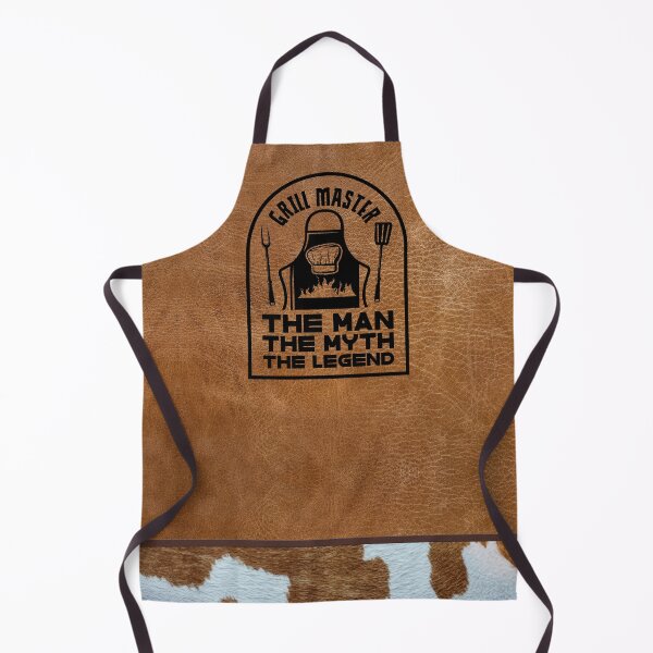 Item preview, "Grill Master" Father's Day Gift, Apron for Dad, Western Design designed and sold by Hearts Of Appalachia.