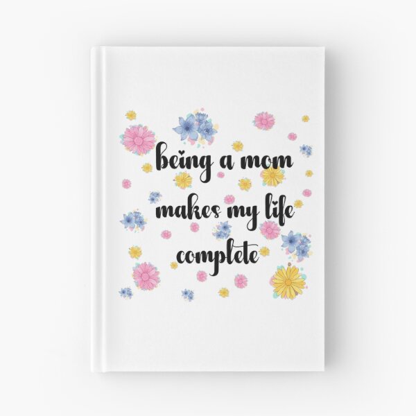 Item preview, Being a mom makes my life complete - mothers day gift or birthday gift idea designed and sold by EmeraldeaArt.