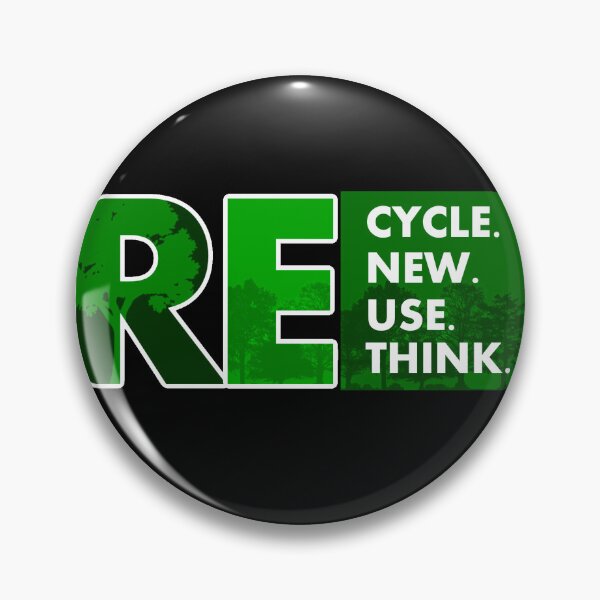 Artikelvorschau, Recyceln, erneuern, wiederverwenden, überdenken, Tag der Erde entworfen und verkauft von mwebba2005.