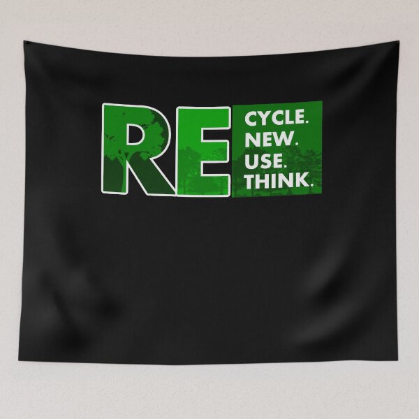 Item preview, Recycle, renew, reuse, rethink, earth day designed and sold by mwebba2005.