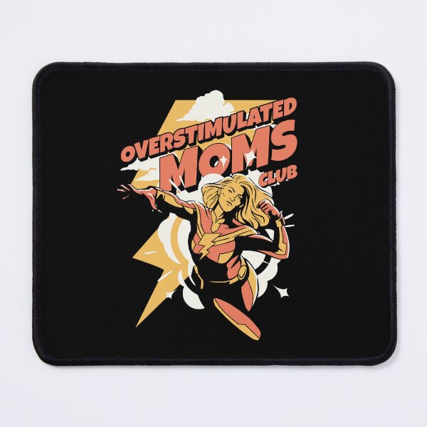 Item preview, Cute Super Hero Mom | Overstimulated Moms Club designed and sold by PlayfulPrint.