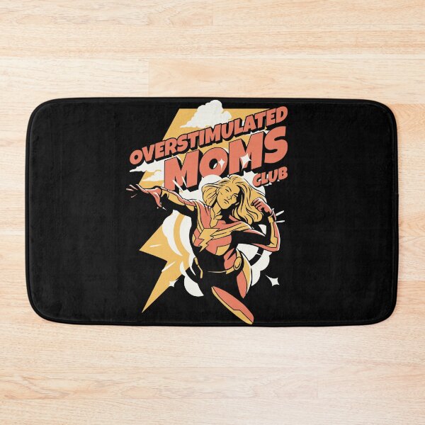 Item preview, Cute Super Hero Mom | Overstimulated Moms Club designed and sold by PlayfulPrint.